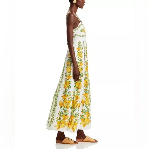 NWT FARM Rio Tropical Lightness Maxi Dress – Size Medium – Sold Out Style - Picture 3 of 15